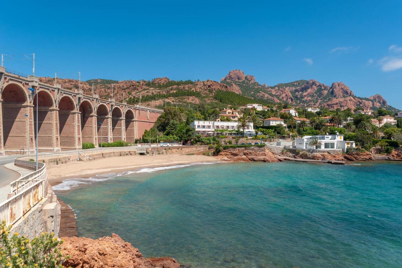 Agay Cap Esterel Le Hameau F2 Clim Plein Sud Dernier Etage Magnifique Vue Mer Saint-Raphaël Eksteriør bilde