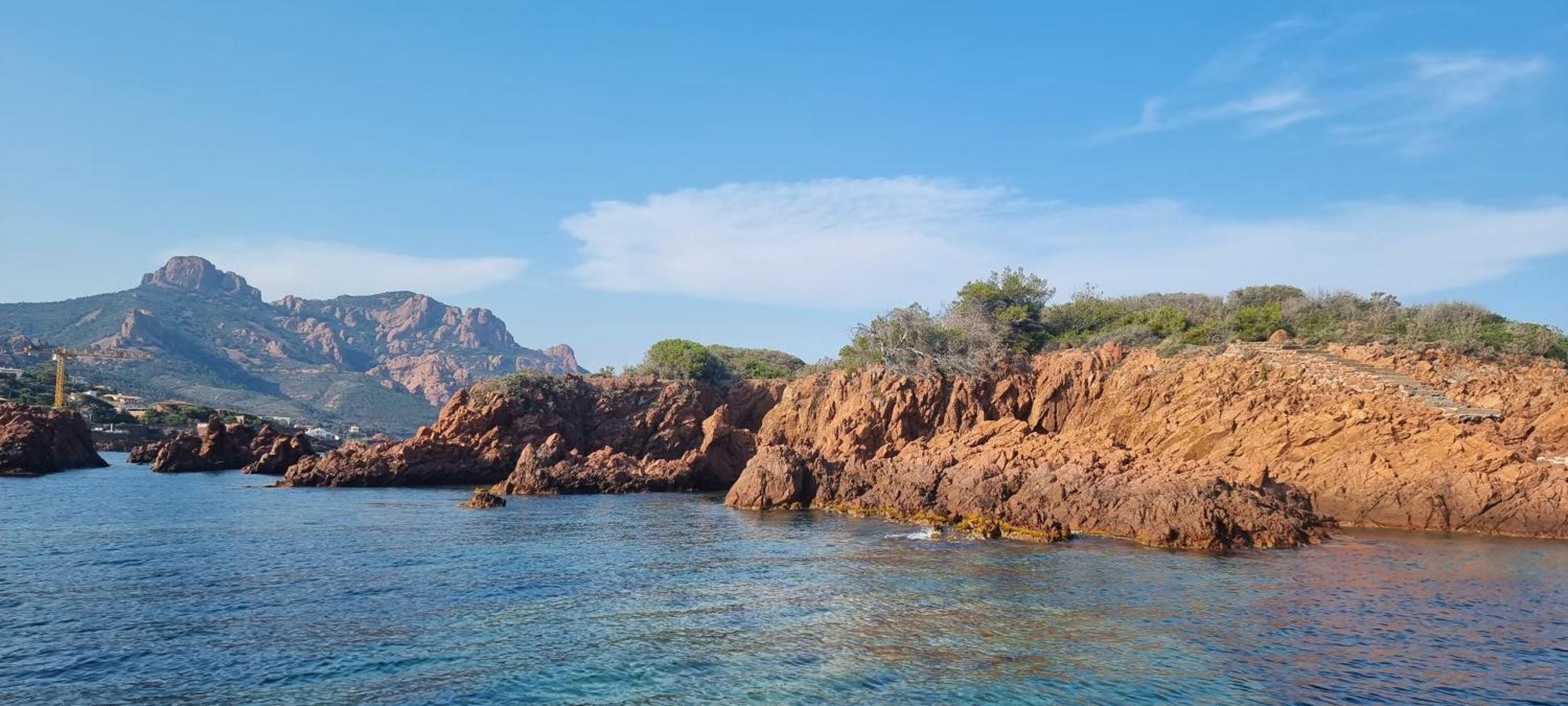 Agay Cap Esterel Le Hameau F2 Clim Plein Sud Dernier Etage Magnifique Vue Mer Saint-Raphaël Eksteriør bilde