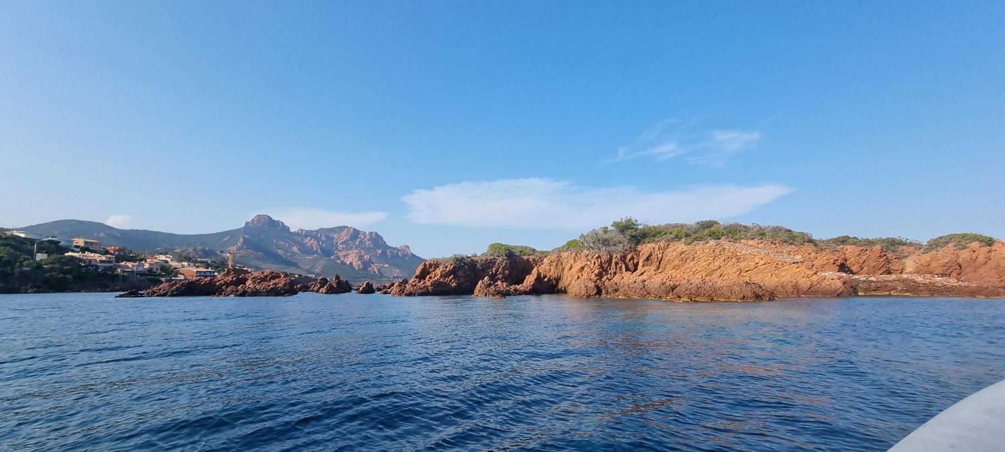 Agay Cap Esterel Le Hameau F2 Clim Plein Sud Dernier Etage Magnifique Vue Mer Saint-Raphaël Eksteriør bilde