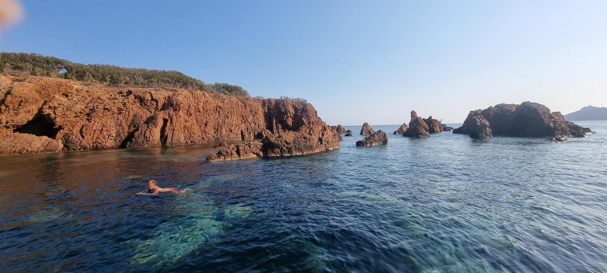 Agay Cap Esterel Le Hameau F2 Clim Plein Sud Dernier Etage Magnifique Vue Mer Saint-Raphaël Eksteriør bilde