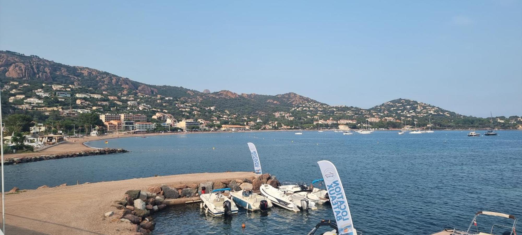 Agay Cap Esterel Le Hameau F2 Clim Plein Sud Dernier Etage Magnifique Vue Mer Saint-Raphaël Eksteriør bilde