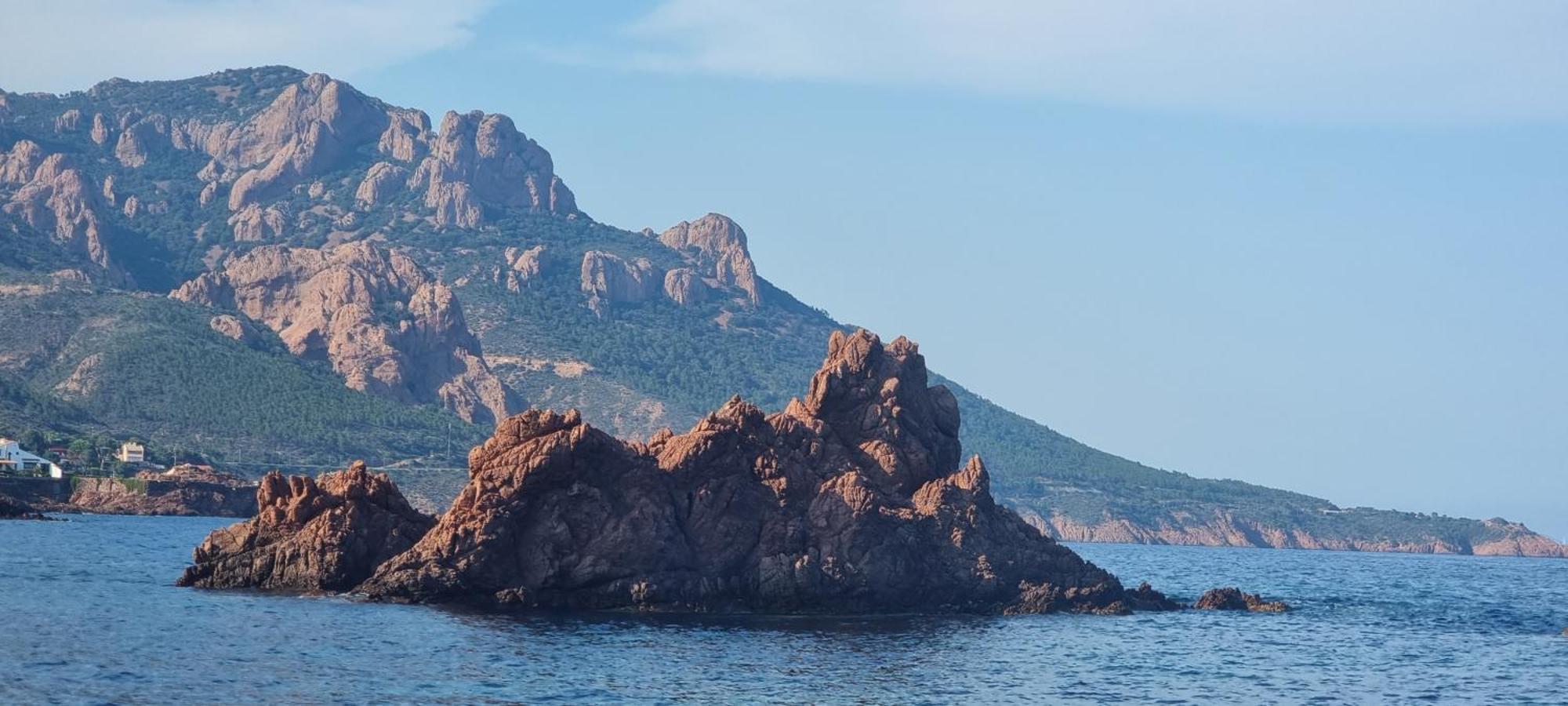 Agay Cap Esterel Le Hameau F2 Clim Plein Sud Dernier Etage Magnifique Vue Mer Saint-Raphaël Eksteriør bilde