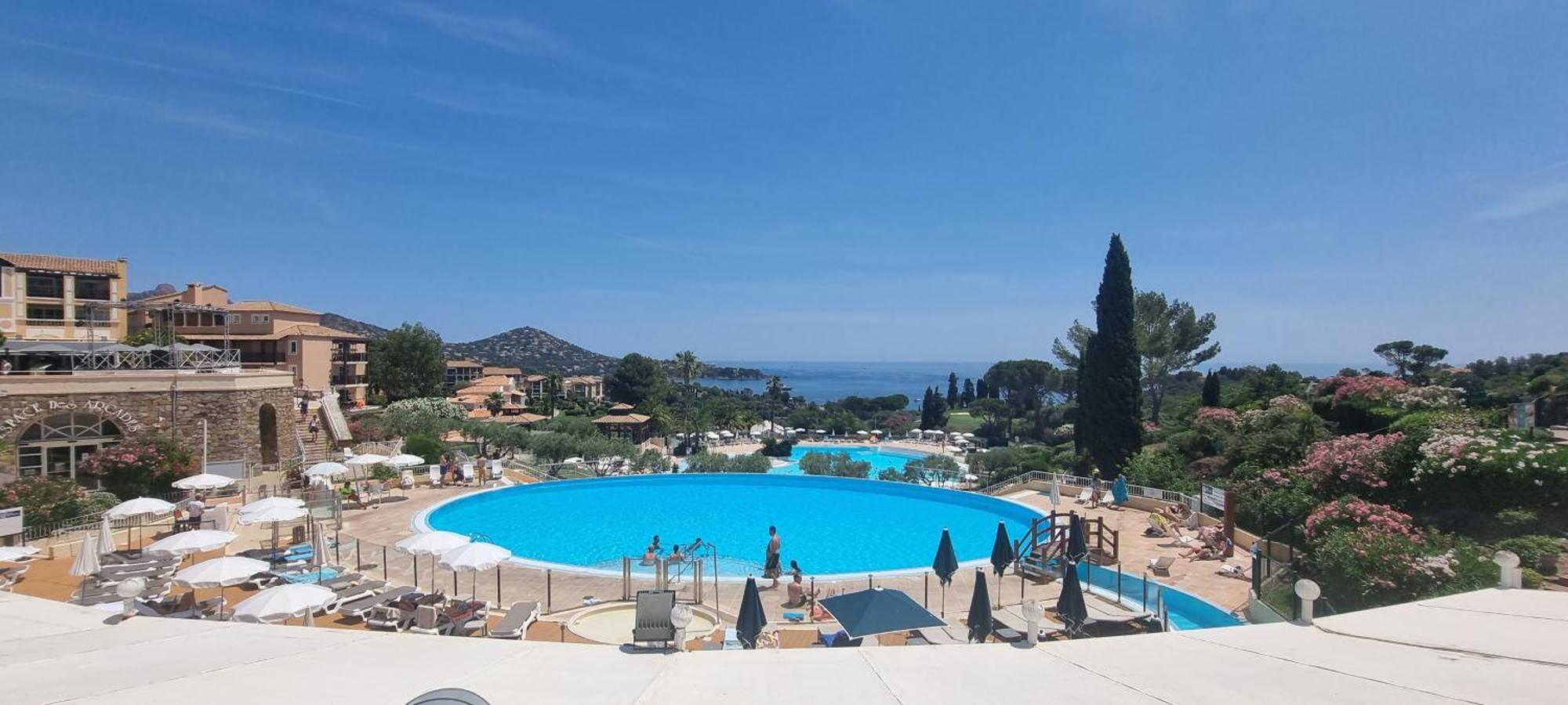 Agay Cap Esterel Le Hameau F2 Clim Plein Sud Dernier Etage Magnifique Vue Mer Saint-Raphaël Eksteriør bilde