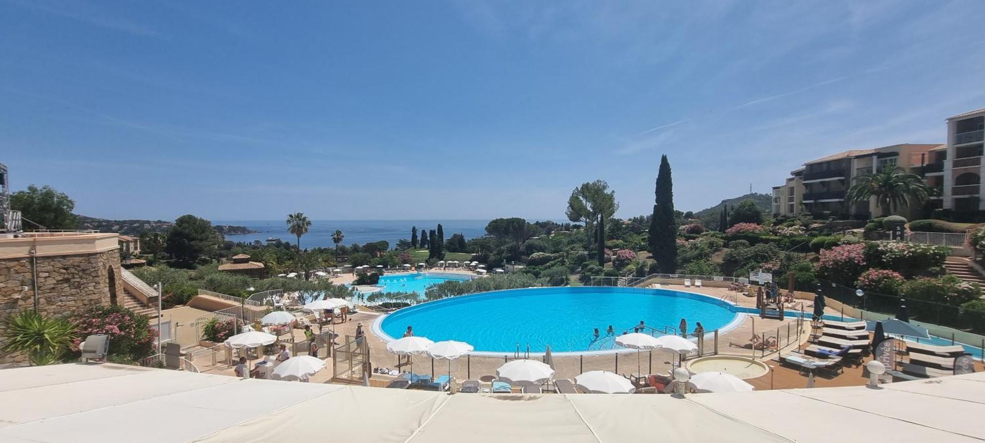 Agay Cap Esterel Le Hameau F2 Clim Plein Sud Dernier Etage Magnifique Vue Mer Saint-Raphaël Eksteriør bilde