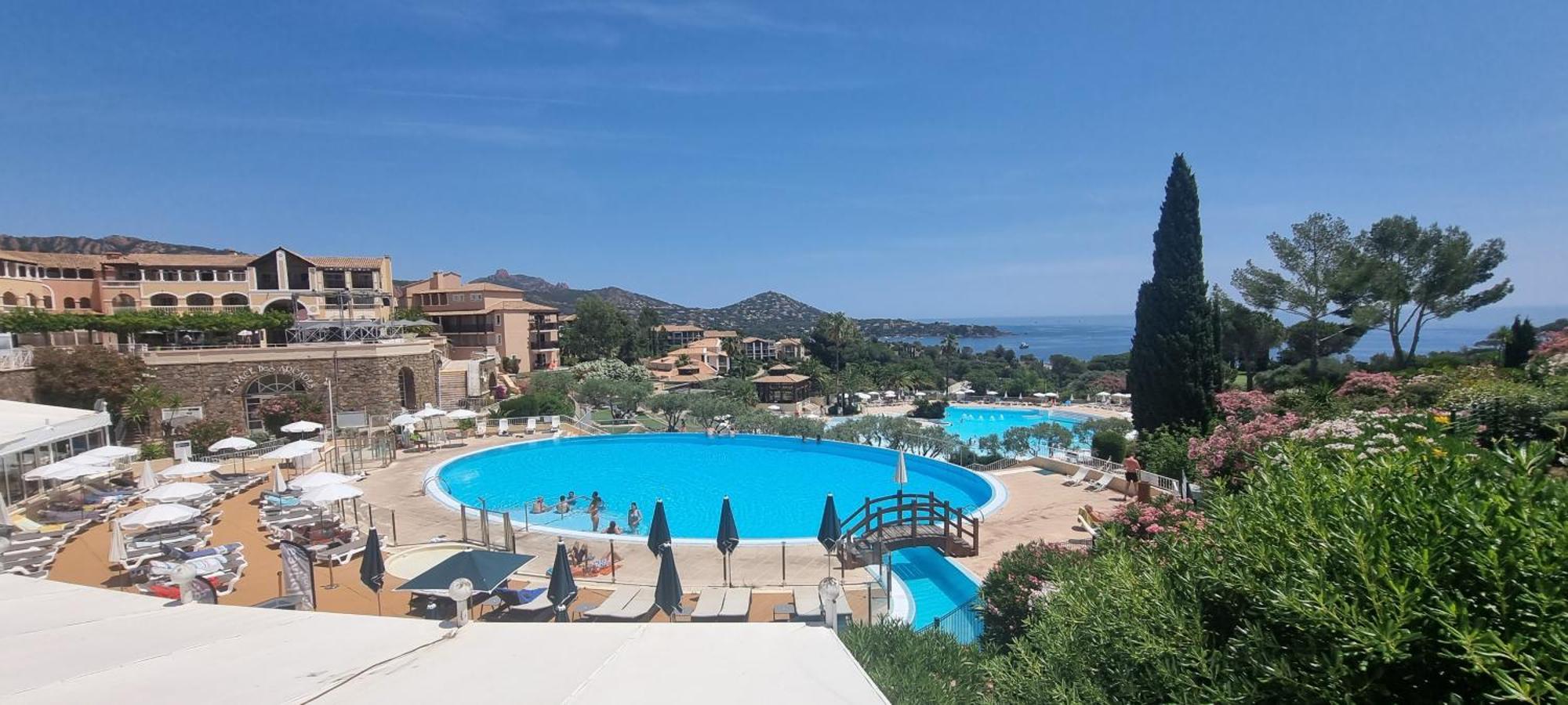 Agay Cap Esterel Le Hameau F2 Clim Plein Sud Dernier Etage Magnifique Vue Mer Saint-Raphaël Eksteriør bilde