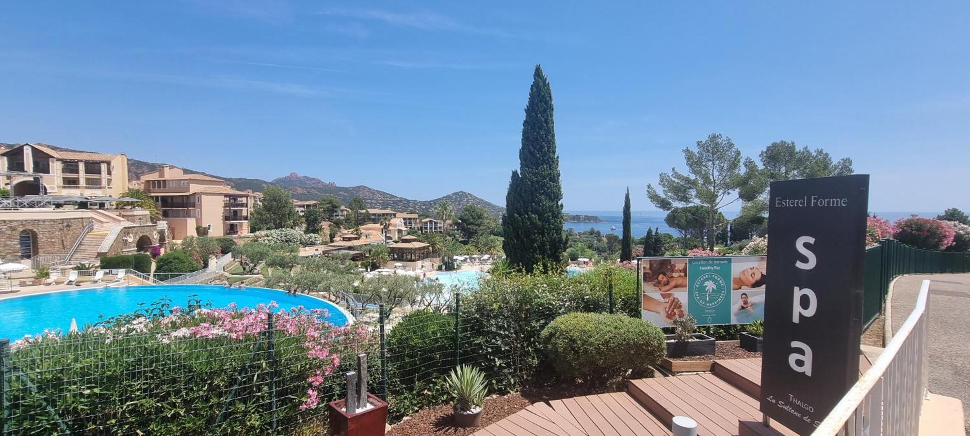 Agay Cap Esterel Le Hameau F2 Clim Plein Sud Dernier Etage Magnifique Vue Mer Saint-Raphaël Eksteriør bilde